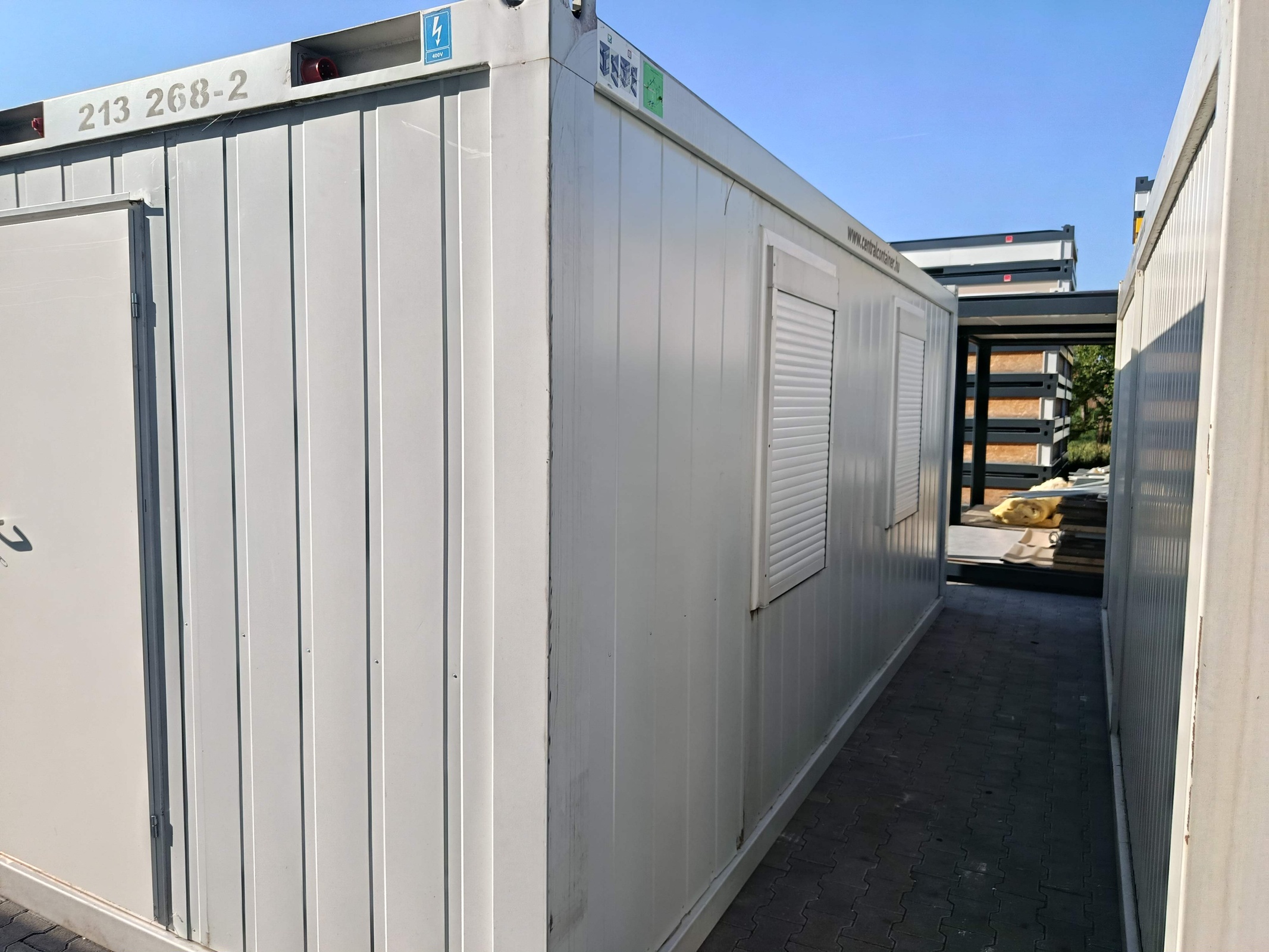 20' irodakonténer